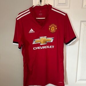 Adidas Manchester United Red Jersey